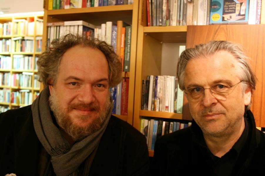 Mathias Énard mit Norbert Wehr (Foto: Proust)