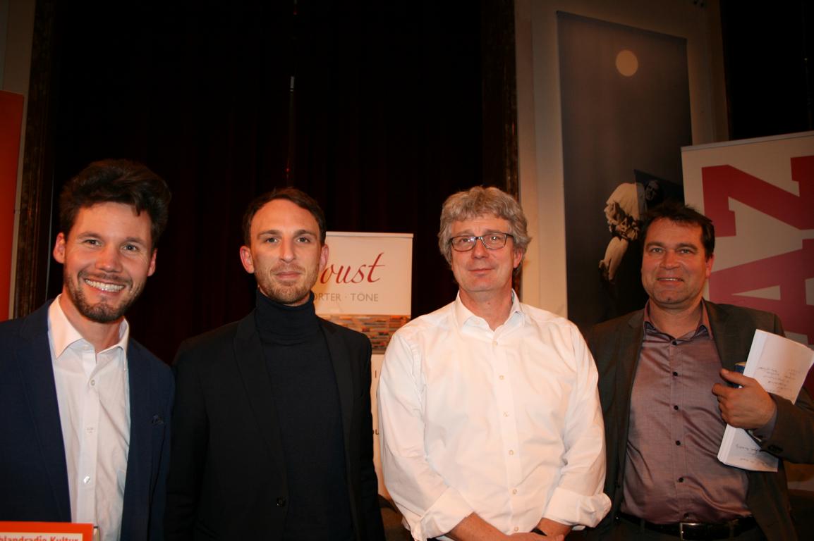 Christian Rabhansl, Holger Michel, Tillmann Bendikowski und Jens Dirksen
