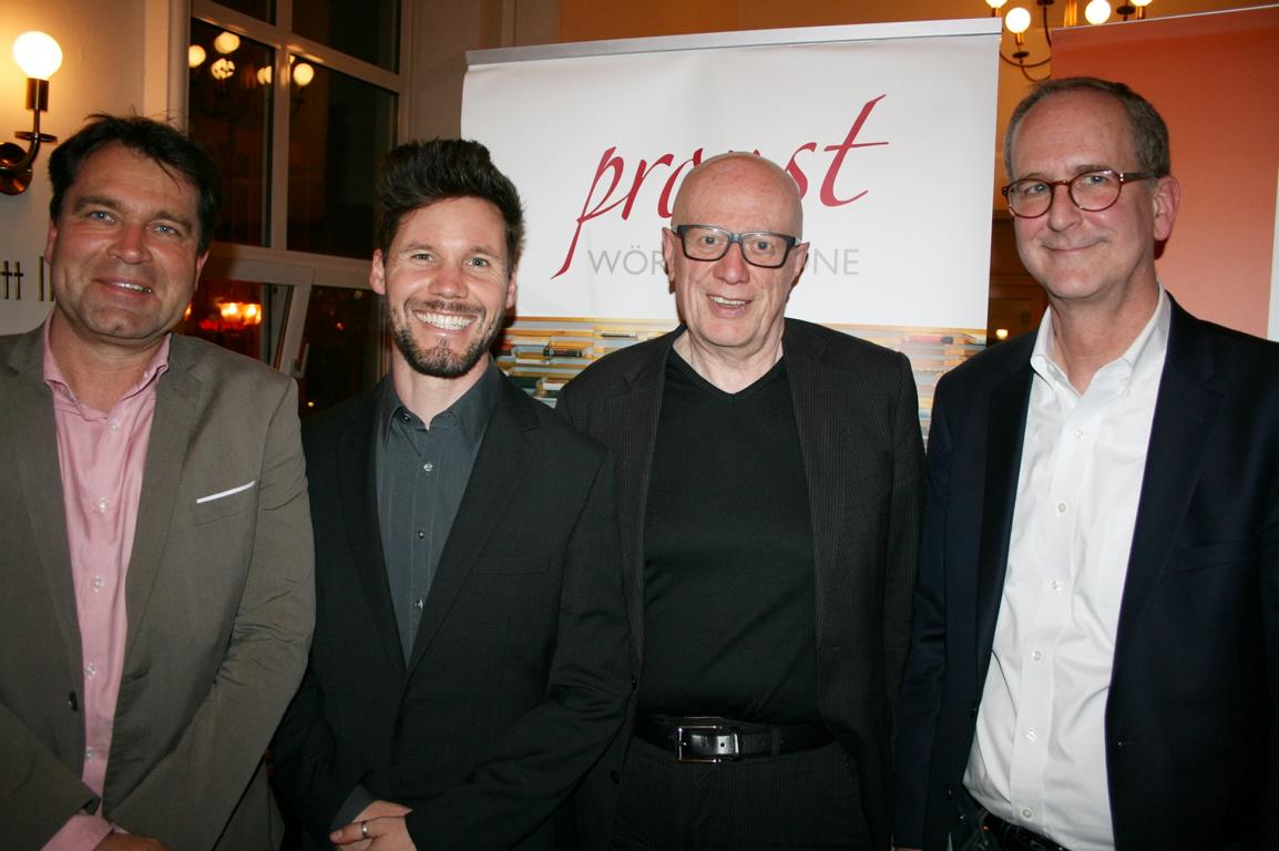 v.l.: Jens Dirksen (WAZ), Christian Rabhansl (Deutschlandradio Kultur), Ralf Fücks und Todd Huizinga
