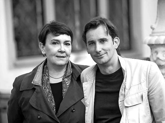 Jelena VoliC und Christian SchuenemannFoto: Diogenes Verlag / Nathan Beck