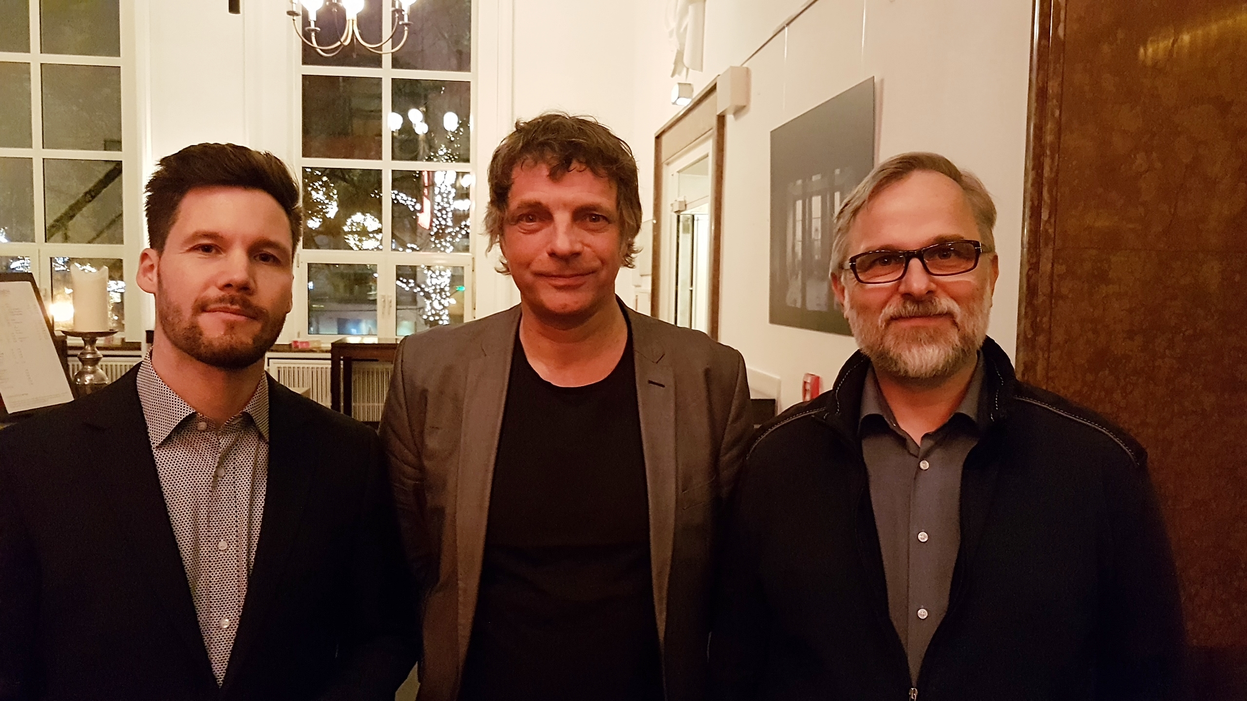 Christian Rabhansl (Deutschlandfunk Kultur), Helmut Burtscher-Schaden und Alexander Schiebel